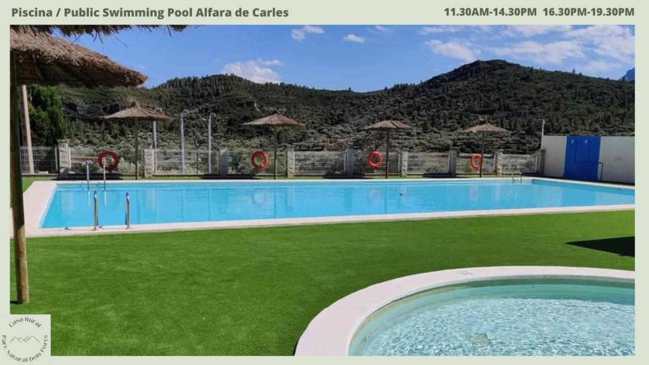 Casa Rural Parc Natural Dels Ports Alfara de Carles Ngoại thất bức ảnh
